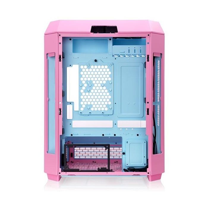 Thermaltake The Tower 600 Bubble Pink - Caja PC Midi Tower Gaming Rosa ATX/Micro ATX/Mini-ITX con Panel de Vidrio Templado 4