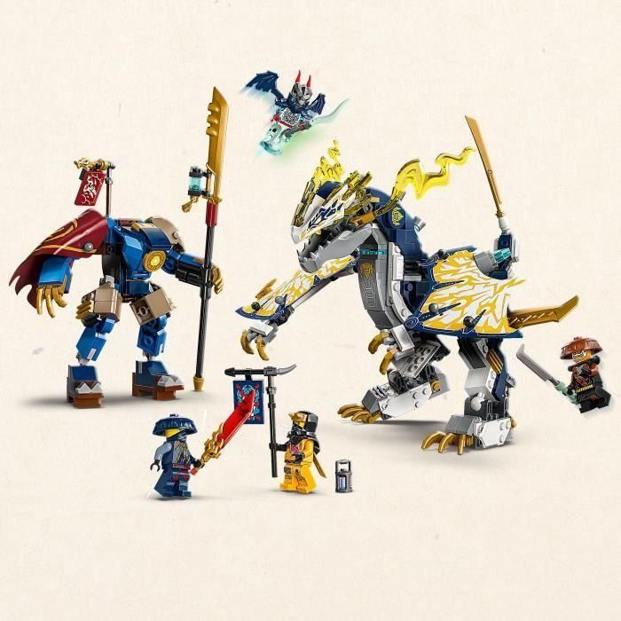 LEGO NINJAGO 71843 Robot Jinete de Dragón de Rogue - Set de construcción para niños de 8 años 2 LEGO NINJAGO 71843 Robot Jinete de Dragón de Rogue - Set de construcción para niños de 8 años 2