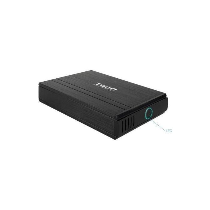 Caja Externa para Disco Duro de 3.5" TooQ TQE-3520B/ USB 2.0 1 Caja Externa para Disco Duro de 3.5" TooQ TQE-3520B/ USB 2.0 1
