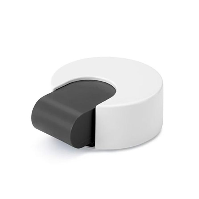 Inofix Tope de puerta amortiguado y silencioso, blanco, PVC + caucho, para puertas de interior 0 Inofix Tope de puerta amortiguado y silencioso, blanco, PVC + caucho, para puertas de interior 0