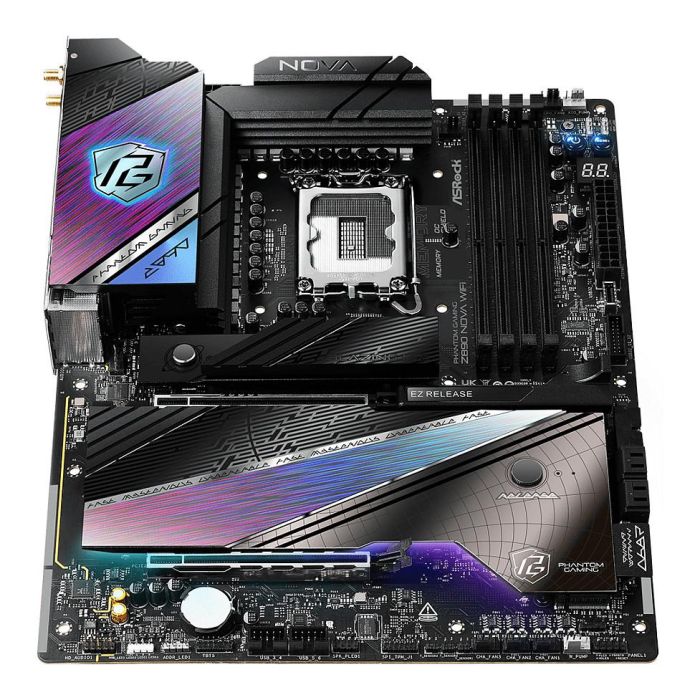 ASRock Z890 Nova WiFi Placa Base ATX Intel Z890 Socket LGA 1851 DDR5 WiFi 7 Bluetooth 5.4 7