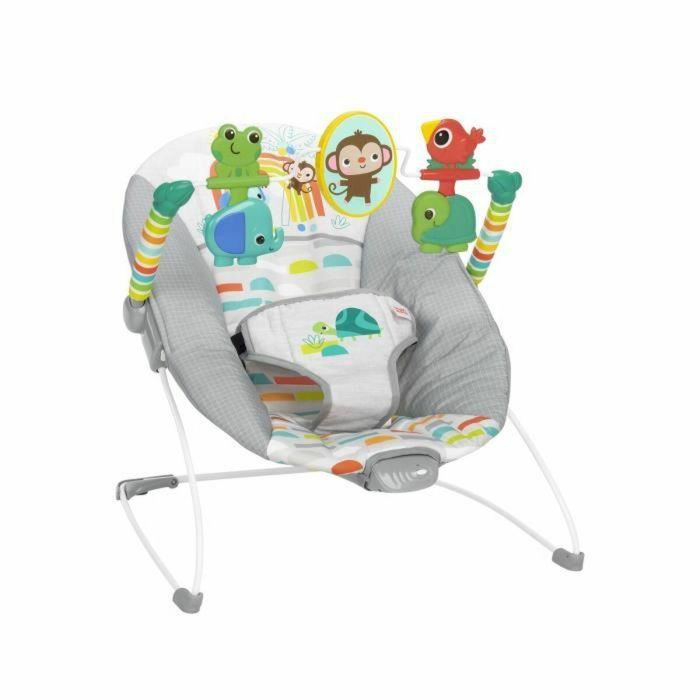 Bright Starts BRI0074451130708 Transat Paraíso Juguetón, con Vibraciones Relajantes y Juguetes Interactivos para Bebés 0-6 Meses Bright Starts BRI0074451130708 Transat Paraíso Juguetón, con Vibraciones Relajantes y Juguetes Interactivos para Bebés 0-6 Meses