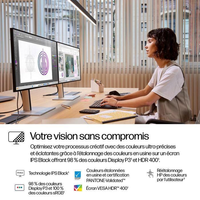 HP Series 7 Pro 27 inch QHD Thunderbolt 4 Monitor - 727pu 11 HP Series 7 Pro 27 inch QHD Thunderbolt 4 Monitor - 727pu 11