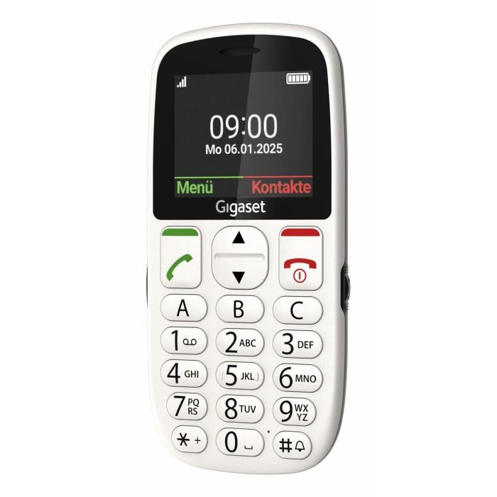 Gigaset GL395 Teléfono para personas mayores, 5.59 cm (2.2"), 90 g, Blanco, S30853-H1230-R103 2
