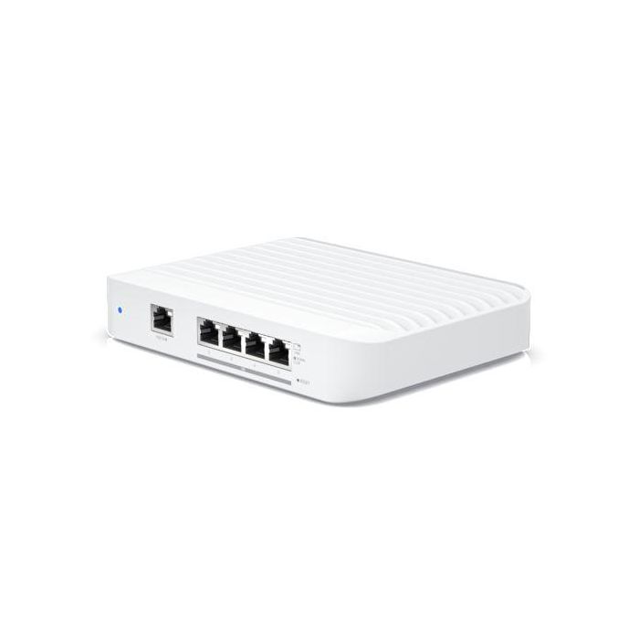 Ubiquiti Layer 2 switch with (4) 10GbE RJ45 ports and (1) GbE, 802.3at PoE+ RJ45 input 1 Ubiquiti Layer 2 switch with (4) 10GbE RJ45 ports and (1) GbE, 802.3at PoE+ RJ45 input 1