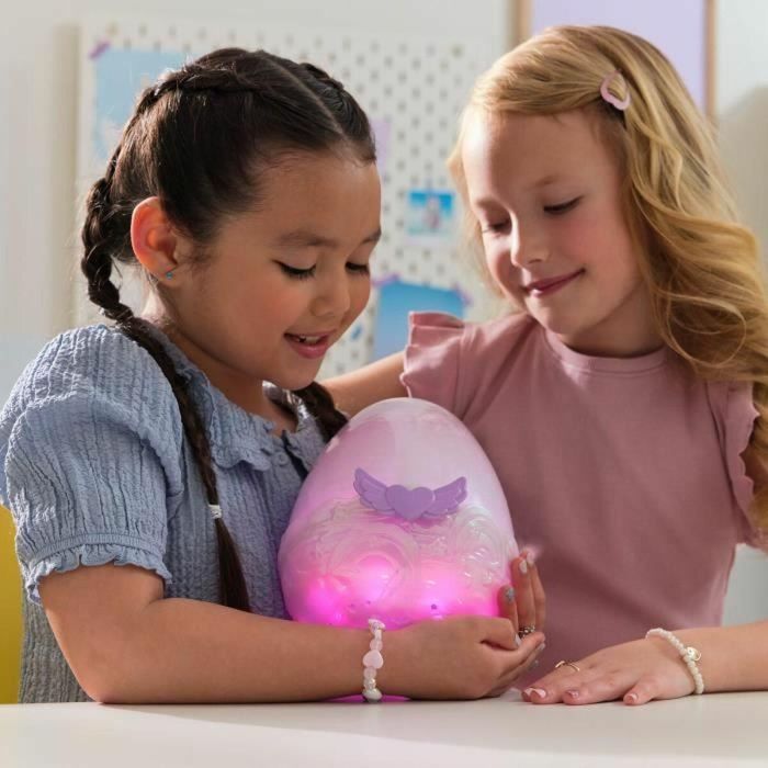 Peluche hatchimals alive secret hatch pufficorn. son criaturas mágicas que necesitan tu amor y cuidado para salir del cascarón. 25,4x20,02x20,02 cm 2 Peluche hatchimals alive secret hatch pufficorn. son criaturas mágicas que necesitan tu amor y cuidado para salir del cascarón. 25,4x20,02x20,02 cm 2