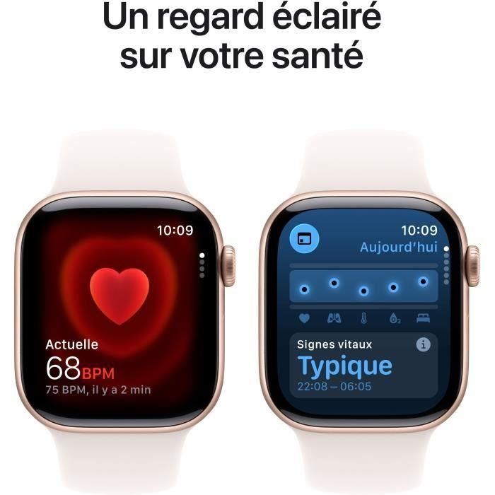 Apple Watch S11 Cellular 42mm Aluminium Rosegold con Correa Deportiva Rosa Pálido S/M 4 Apple Watch S11 Cellular 42mm Aluminium Rosegold con Correa Deportiva Rosa Pálido S/M 4