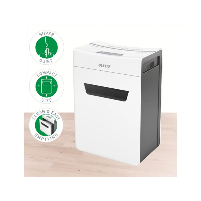 Leitz IQ Protect Premium 10x P4 Destructora de Documentos, Corte Partículas Nivel Seguridad 4, Capacidad + de 10 Hojas 1 Leitz IQ Protect Premium 10x P4 Destructora de Documentos, Corte Partículas Nivel Seguridad 4, Capacidad + de 10 Hojas 1