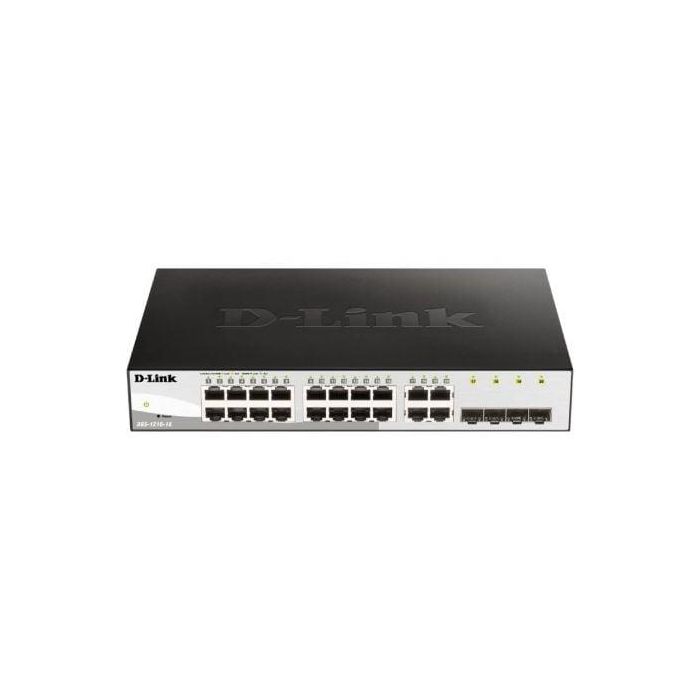 Switch D-Link DGS-1210-16 16 Puertos/ Gigabit 10/100/1000/ SFP