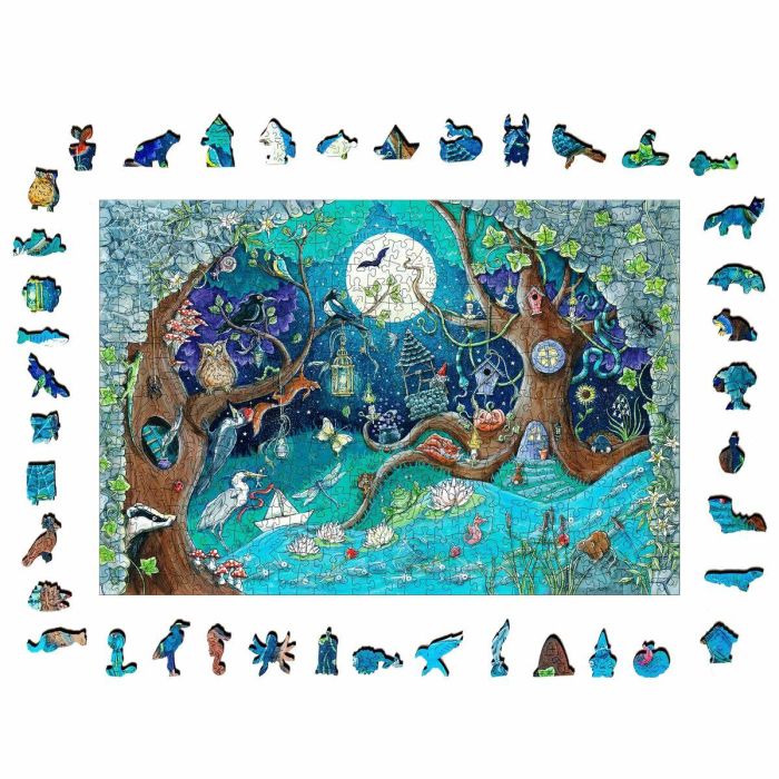 Ravensburger RAV4005556175161 Puzzle de Madera 500 Piezas Bosque Fantástico 7 Ravensburger RAV4005556175161 Puzzle de Madera 500 Piezas Bosque Fantástico 7