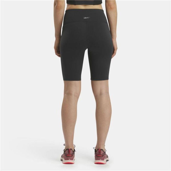 Mallas Deportivas de Mujer Reebok Identity Sl Fitted Short Negro 2 Mallas Deportivas de Mujer Reebok Identity Sl Fitted Short Negro 2