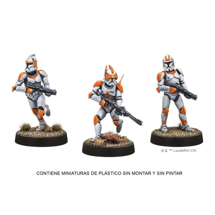 Atomic Mass Games SWL107ES Star Wars Legion Comandante Clon Cody Juego de Miniaturas 1 Atomic Mass Games SWL107ES Star Wars Legion Comandante Clon Cody Juego de Miniaturas 1