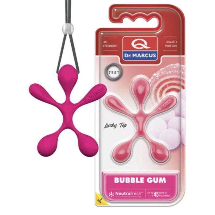 Ambientador para Coche Dr Marcus Lucky Top Chicle Plástico Colgante (12 Unidades)