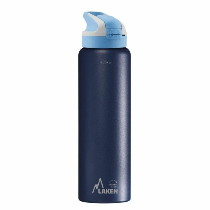 Cantimplora Laken Summit Azul 1 L Acero Inoxidable Plástico Cantimplora Laken Summit Azul 1 L Acero Inoxidable Plástico