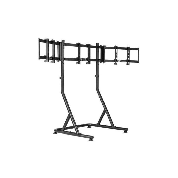 Thermaltake GEA-RMS-TMSBLK-01 Soporte de Monitor para Cockpit Gaming, 32-55 Pulgadas, Ajustable, Acero, Negro