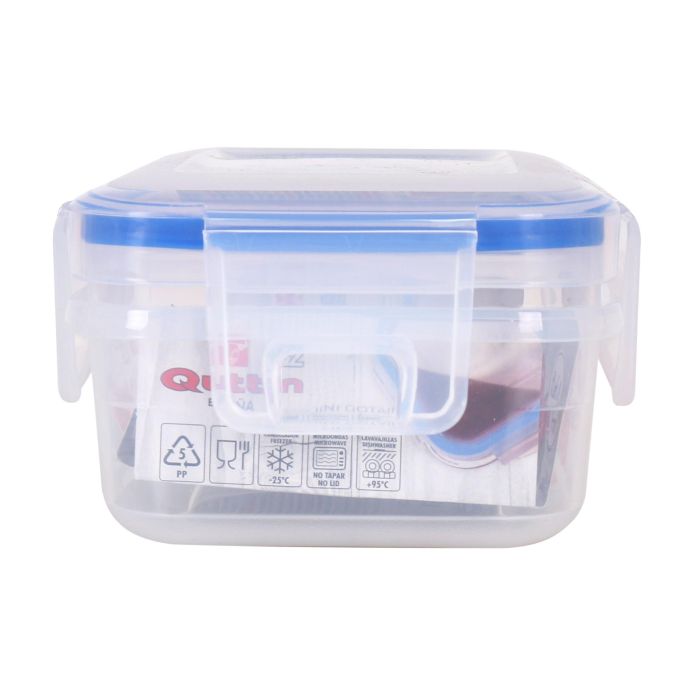 Quttin Fiambrera Hermética Rectangular 500 cc (12 Unidades) 2