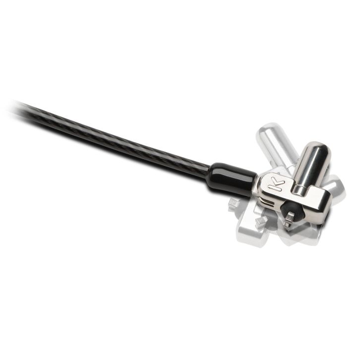 Kensington Candado para Portátil NanoSaver Keyed con Llave, Cable de Acero al Carbono de 1.8m, Negro 15