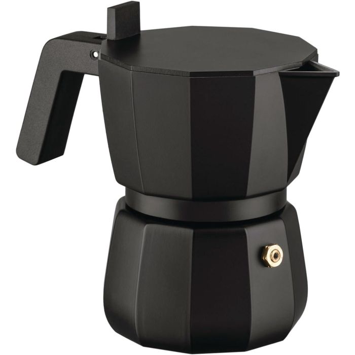 Alessi Cafetera Espresso Moka 3 Tazas Negra David Chipperfield DC06/3 B Alessi Cafetera Espresso Moka 3 Tazas Negra David Chipperfield DC06/3 B