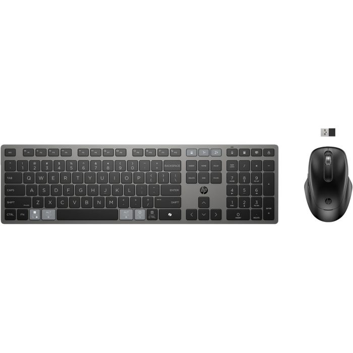 HP Combo 725 Teclado + Raton recargables multidispositivo inalambricos HP Combo 725 Teclado + Raton recargables multidispositivo inalambricos