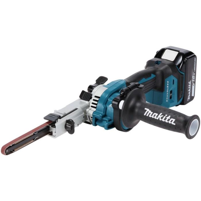 Makita DBS180Z Lijadora de detalles a batería, Negro, Azul, Velocidad ajustable