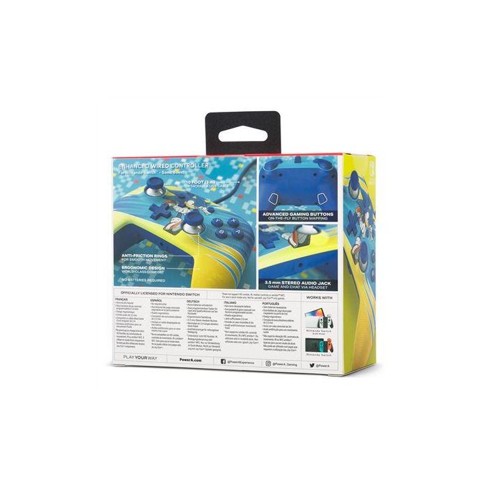 Power A Mando con Cable para Nintendo Switch Sonic Impulso NSGP0202-01, Con Licencia Oficial 10