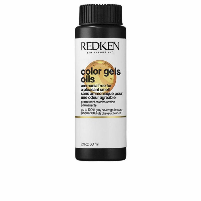 Redken COLOR GEL OILS #10AV-10.12 - Tinte permanente sin amoníaco, cubre canas, hidrata con aceite de albaricoque, 60 ml x 3 u