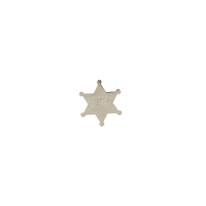 Estrella de sheriff metal 5 cm 1