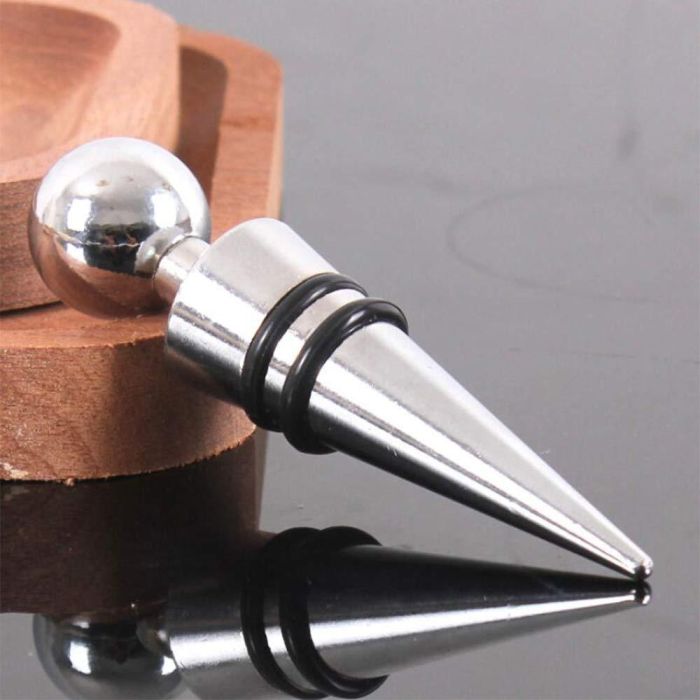 Set de 2 tapones para botella de vino Quttin (12 Cajas) 7 Set de 2 tapones para botella de vino Quttin (12 Cajas) 7