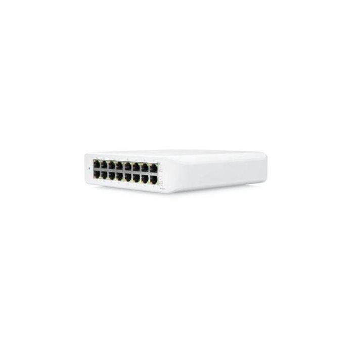 Ubiquiti 16 x Gigabit LAN (8 x PoE), Layer 2, 16 Gbps, 1.2 kg, White Ubiquiti 16 x Gigabit LAN (8 x PoE), Layer 2, 16 Gbps, 1.2 kg, White