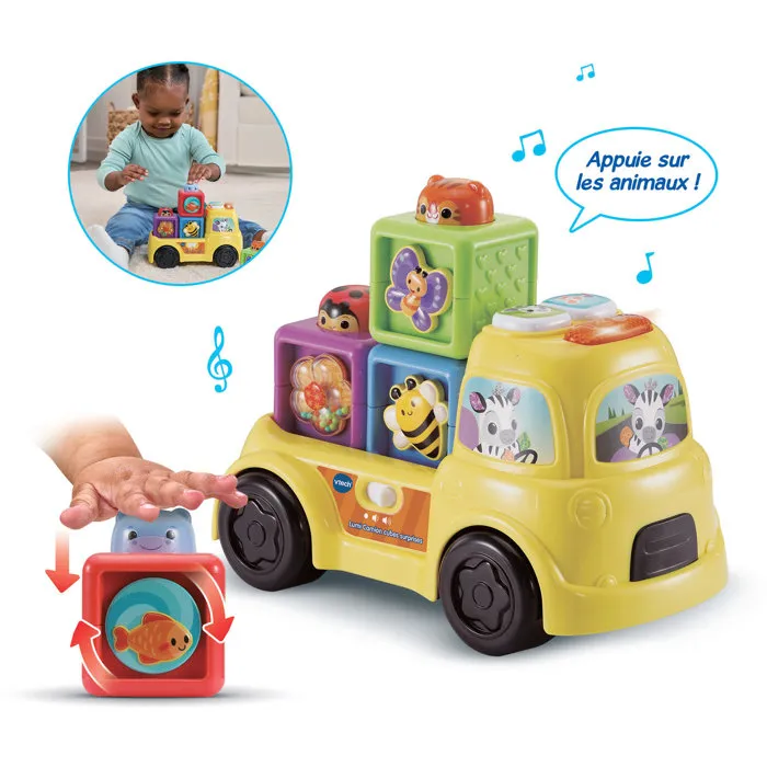 VTECH BABY Cubos Sorpresa Lumi Truck Multicolor