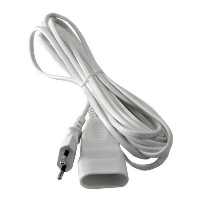 I-Watts HO3VVH2-F 2G0.75 Cable de Extensión Eléctrica 5m 2x0.75mm, Aprobado NF, Protección Infantil 1 I-Watts HO3VVH2-F 2G0.75 Cable de Extensión Eléctrica 5m 2x0.75mm, Aprobado NF, Protección Infantil 1