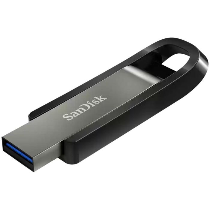 SanDisk Extreme Go USB 3.2 Gen 1 (3.1 Gen 1) Pendrive 64GB, Lectura 395 MB/s, Negro Gris Acero inoxidable 0 SanDisk Extreme Go USB 3.2 Gen 1 (3.1 Gen 1) Pendrive 64GB, Lectura 395 MB/s, Negro Gris Acero inoxidable 0