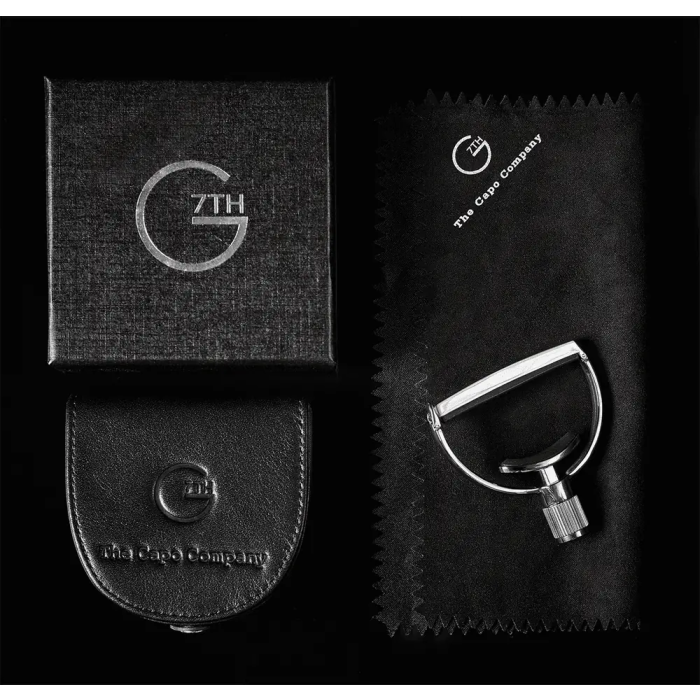 G7Th Cejilla para Acústica 12 Cuerdas Estilo 1 - Plateada 3