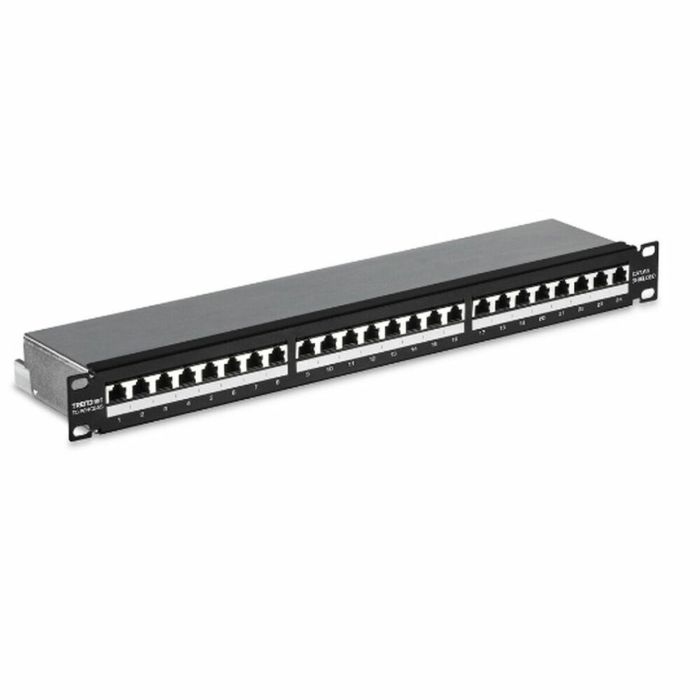 Patch Panel 24 Puertos UTP Categoría 6 Trendnet TC-P24C6AS Patch Panel 24 Puertos UTP Categoría 6 Trendnet TC-P24C6AS