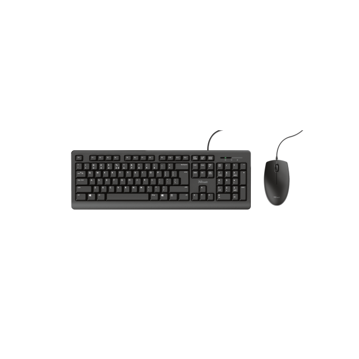 Teclado y Ratón Trust 23972 PRIMO Negro