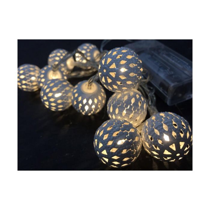 Guirnalda de Luces LED Decorative Lighting Plateado 5 Guirnalda de Luces LED Decorative Lighting Plateado 5