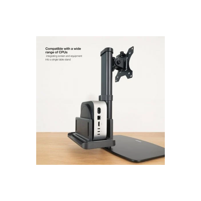 Tooq Soporte de Sobremesa DB1128TN-B Ajustable Giratorio Inclinable para Monitor hasta 6kg Compatible VESA 75x75 100x100 4 Tooq Soporte de Sobremesa DB1128TN-B Ajustable Giratorio Inclinable para Monitor hasta 6kg Compatible VESA 75x75 100x100 4