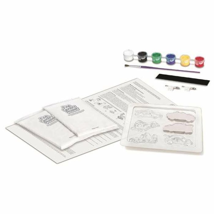 Hape Kit Moldea y Pinta Camiones y Coches de Carreras para Niños 5+ Años