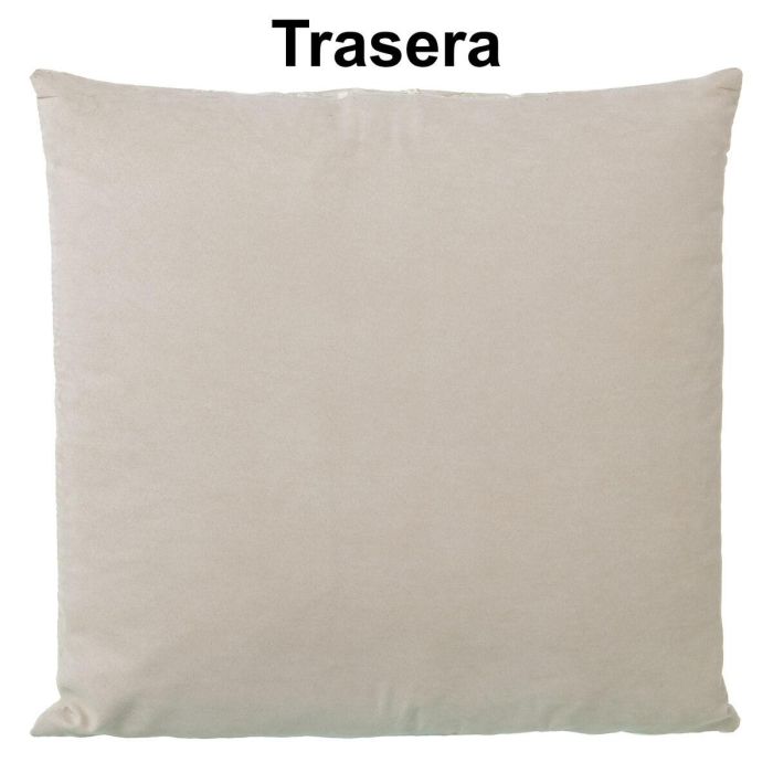 Cojín Alexandra House Living Crema Textil 43 x 43 cm 2