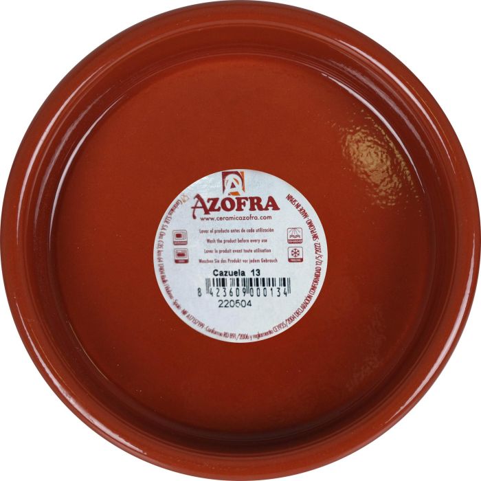 Cazuela Vitro Azofra 13 cm (26 Unidades) 2 Cazuela Vitro Azofra 13 cm (26 Unidades) 2