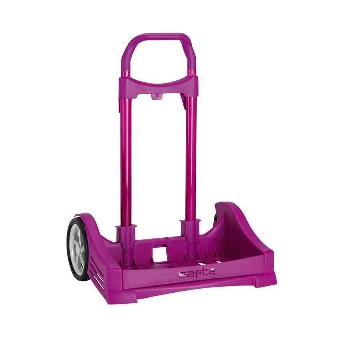 Safta Carro Portamochilas Evolution P.241C Trolley Fucsia, Escolar, Fabricado en España, 2 años de Garantía 0 Safta Carro Portamochilas Evolution P.241C Trolley Fucsia, Escolar, Fabricado en España, 2 años de Garantía 0