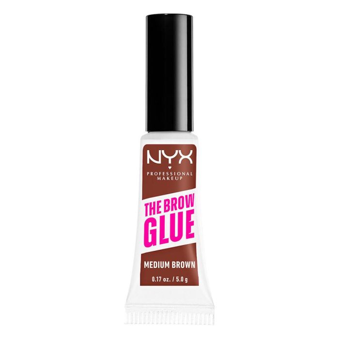 The brow glue gel cejas #medium brown 5 gr 1 The brow glue gel cejas #medium brown 5 gr 1