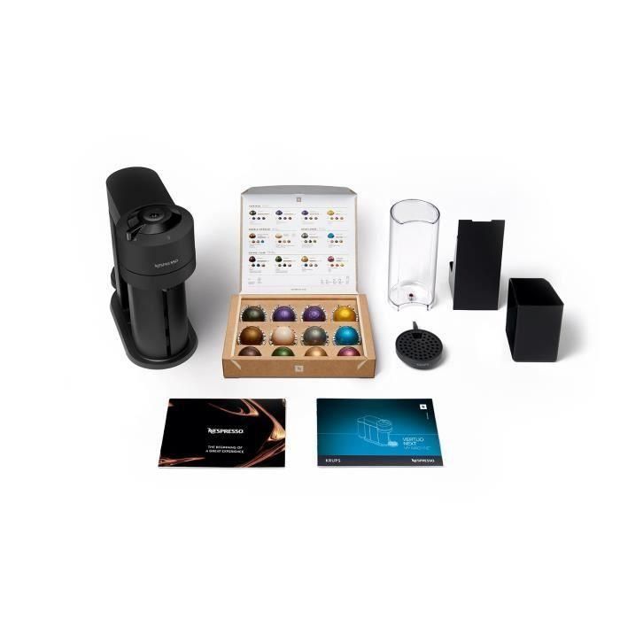 Nespresso Vertuo Next Black Mat 1,1L - Cafetera Krups YY4606FD 1 Nespresso Vertuo Next Black Mat 1,1L - Cafetera Krups YY4606FD 1