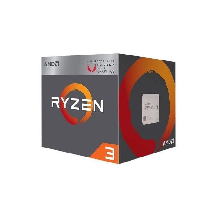 PROCESADOR AMD RYZEN 3 2200G - 3.5GHZ - SOCKET AM4 - GRÁFICA INTEGRADA RADEON VEGA 8 PROCESADOR AMD RYZEN 3 2200G - 3.5GHZ - SOCKET AM4 - GRÁFICA INTEGRADA RADEON VEGA 8