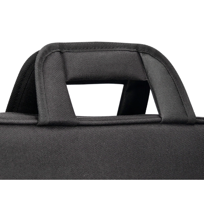 Q-connect Maletín para Portátil de 15,4" Negro con Asa y 2 Bolsillos Exteriores, 390x290x90 mm 5