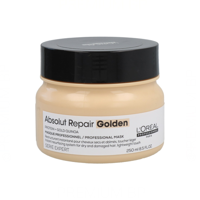 Mascarilla Dorada Absolut Repair Golden 250 mL Nuevo Formato L'Oreal