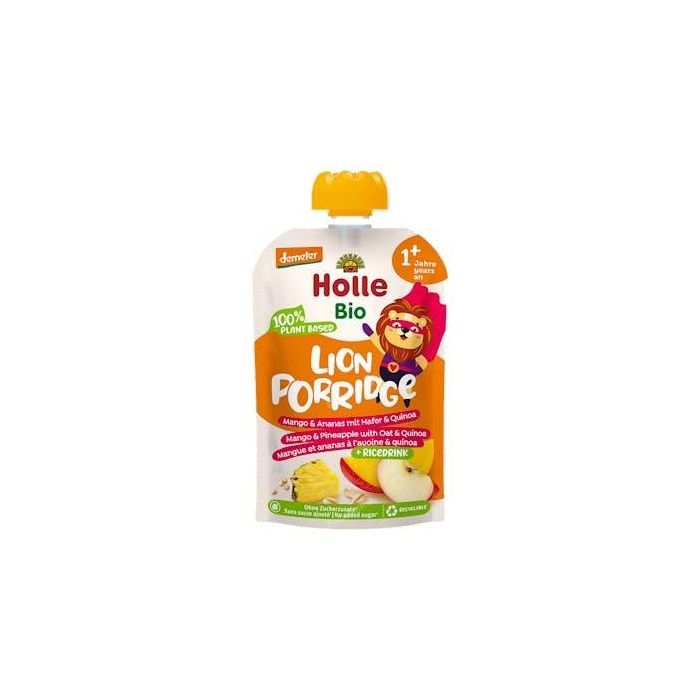 HOLLE Papilla Manzana Piña Avena 1 Año 130g Bio Sin Gluten Vegana