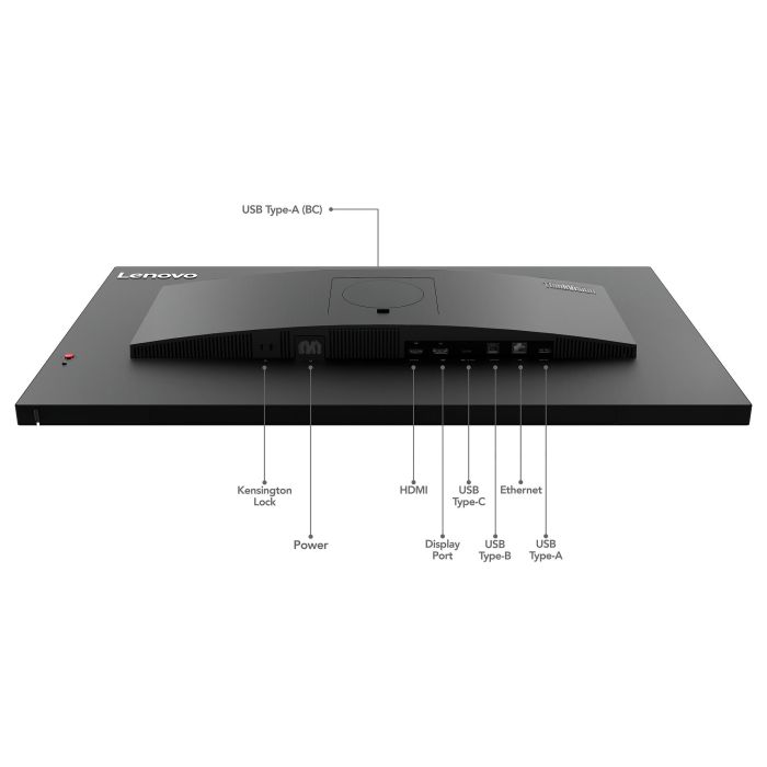 Lenovo ThinkVision T32p-30 Monitor 31.5" 4K UHD IPS 6ms 16:9 Negro con USB-C (90W), HDMI 2.0, DP 1.4 2 Lenovo ThinkVision T32p-30 Monitor 31.5" 4K UHD IPS 6ms 16:9 Negro con USB-C (90W), HDMI 2.0, DP 1.4 2
