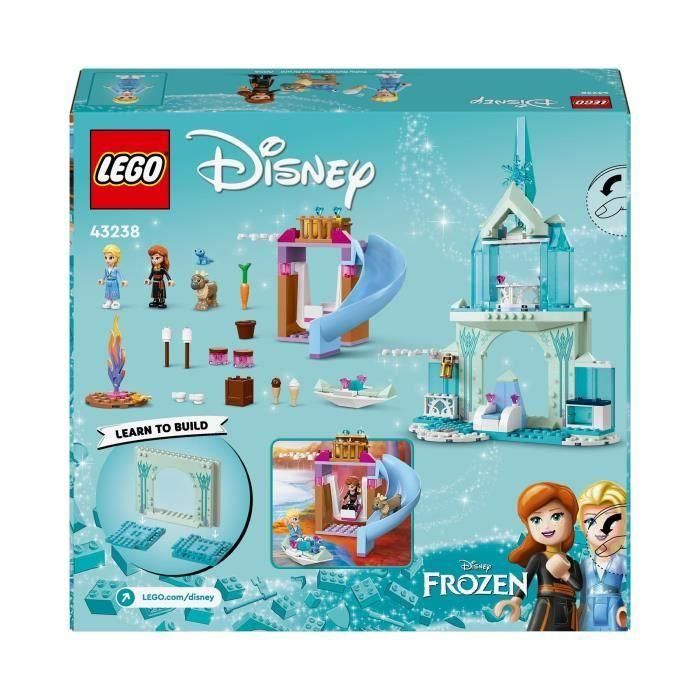 LEGO 43238 Disney Princess: Castillo de Hielo de Elsa Frozen, Juguete para Construir con 2 Figuras de Animales 5 LEGO 43238 Disney Princess: Castillo de Hielo de Elsa Frozen, Juguete para Construir con 2 Figuras de Animales 5