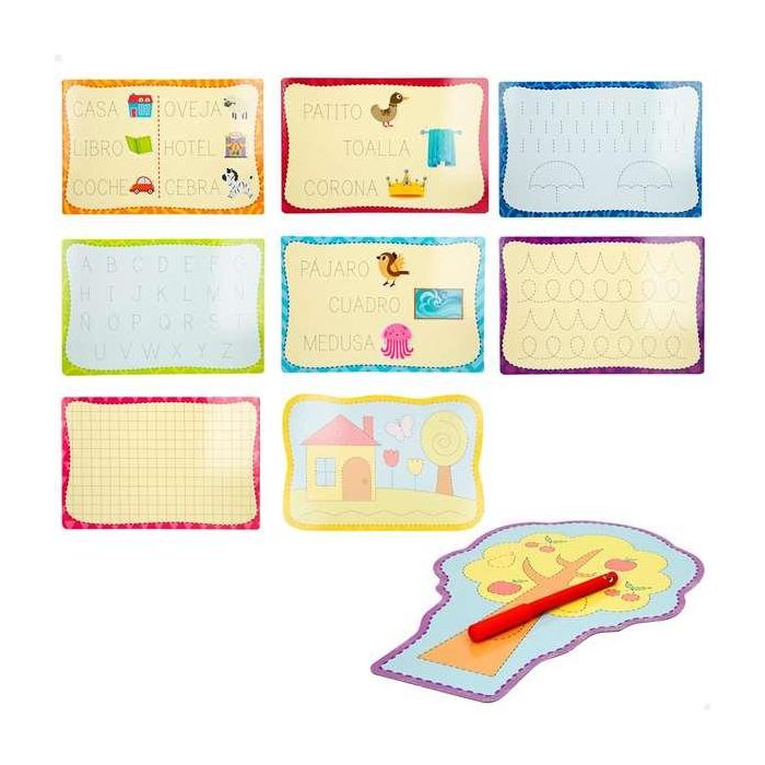 Juego educativo montessori escuela de escritura. una escuela infantil para aprender a escribir y leer. 2 Juego educativo montessori escuela de escritura. una escuela infantil para aprender a escribir y leer. 2